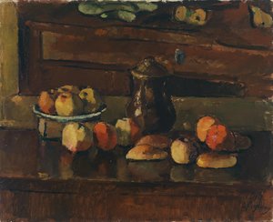 Still Life with Fruit and Jug 1915